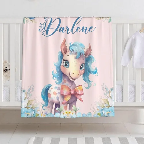 Vista 19 de Manta de bebé personalizada para niñas y niños, manta de bebé personalizada con nombre para niños pequeños, niños, ducha, recién nacidos, guardería
