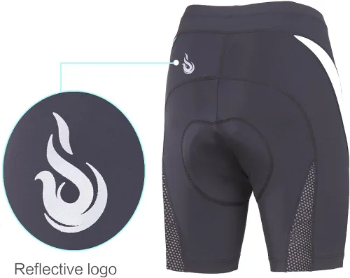 Vista 2 de beroy Women Breathable Bike Shorts, Cycling Shorts with 3D Gel Pad