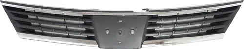 Vista 42 de Garage-Pro Conjunto de Parrilla Frontal para Nissan Frontier 1998-2000, Cáscara Cromada, Inserción Negra, Accesorios Nissan Frontier, NI1200183