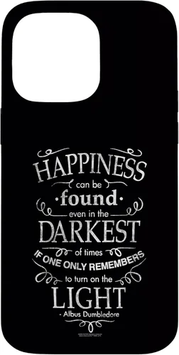 Vista 21 de Harry Potter Funda con cita de felicidad para iPhone 17