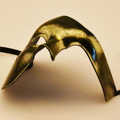 Vista 25 de KEFAN Máscara para hombre de mascarada, máscara de media cara del fantasma de la ópera