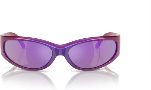 Vista 12 de ARNETTE mens An 4302 Rectangular Sunglasses Negro Gradiente Metal Azul/Azul Oscuro