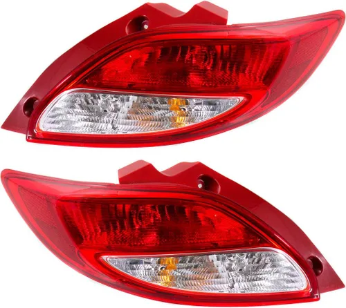 Vista 6 de Luz trasera para Mazda 2 2011 2012 2013 2014 lado del conductor Certificado DOT MA2800149 DR61-51-160F
