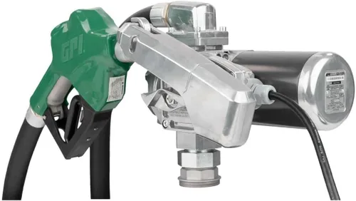 Vista 2 de GPI - Bomba de transferencia de combustible G20 con boquilla de cierre automático, 20 GPM, 12 voltios (162000-03)
