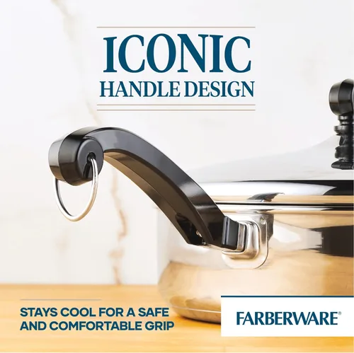 Vista 11 de Farberware Olla clásica de vapor hecha en acero inoxidable, 3 qt.