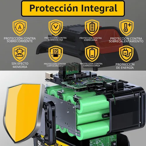 Vista 2 de DCB612 - Batería de repuesto de 12000 mAh para DeWalt 20V/60V MAX Batería compatible con DeWalt 20V 60V Power Tools and Chargers (1, genérico)