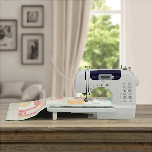 Vista 2 de Brother cs6000i Máquina de coser computarizada con tabla ancha, 60 tipos de puntada