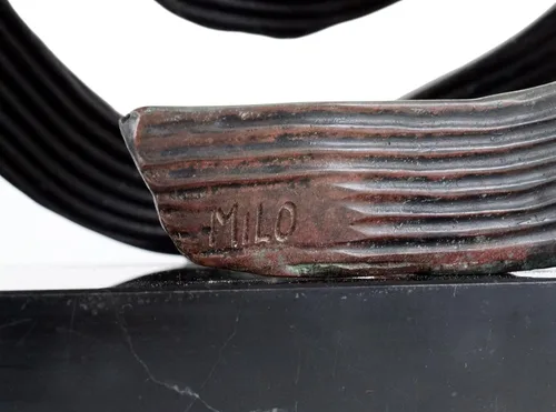Vista 6 de Kunst & Ambiente - Arte Contemporáneo Escultura de bronce - El camino de la cara - Firmado por Milo - Estatuas en venta - Figura decorativa - Figura