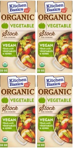 Vista 7 de Kitchen Basics® Caldo de Vegetales Orgánico, 32 oz. Cartón