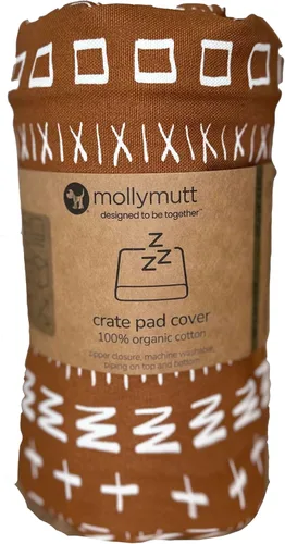 Vista 4 de Molly Mutt Morning - Funda para jaula de perro, 100% algodón orgánico con certificación GOTS para cama de perro o cachorro, duradera, lavable
