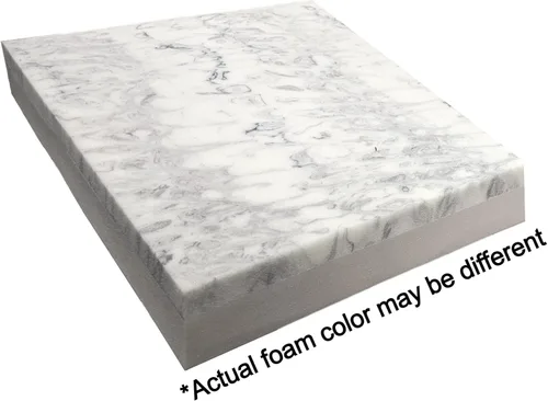 Vista 4 de Paquete de 2 cojines de plataforma de espuma viscoelástica para exteriores de 23 x 23 x 5 pulgadas con funda interna impermeable para muebles