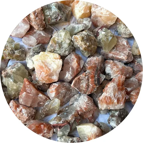 Vista 16 de GAF TREASURES Piedras naturales ásperas de calcita al por mayor, cristales crudos a granel para decoración, pulir, pulir, rocas fuentes, Wicca