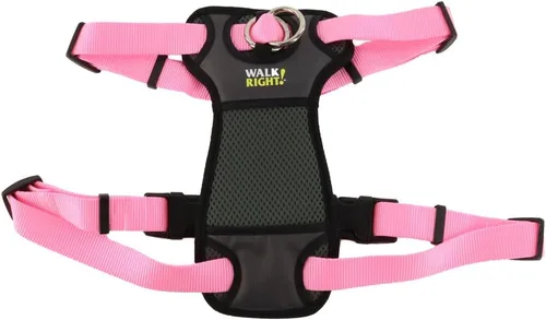 Vista 9 de Coastal Pet Walk Right - Arnés acolchado para perro con conexión frontal sin tirones, ajustable y cómodo, ajuste para razas pequeñas y grandes Negro
