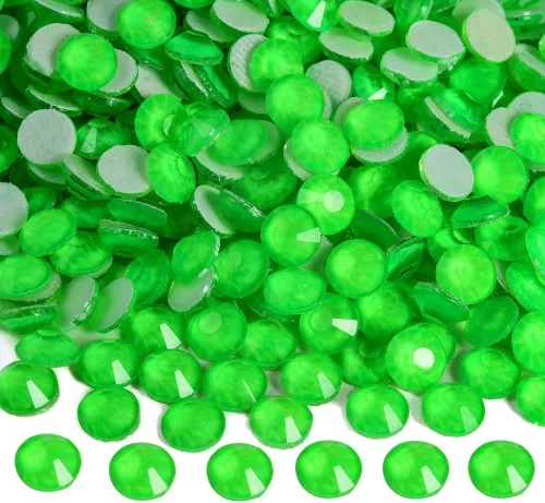 Vista 9 de Diamantes de imitación Hotfix SS10, 1440 unidades de diamantes de imitación de fijación en caliente para manualidades, ropa, decoración, cristal SS10