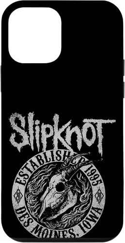 Vista 16 de Funda negra oficial de Slipknot Goat Flames para iPhone 17