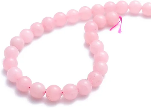 Vista 6 de BEADIA Cuentas redondas de jade africano natural de piedra suelta semipreciosas para hacer joyas 4MM 38cm/hebra