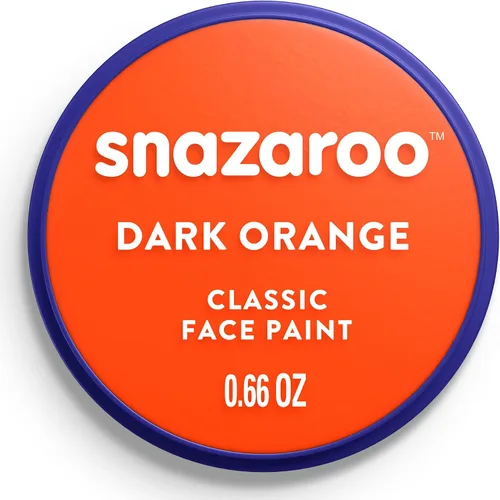 Vista 49 de Snazaroo - Pintura clásica para rostro y cuerpo, frasco de 0.66 oz (18.8 g), color albaricoque