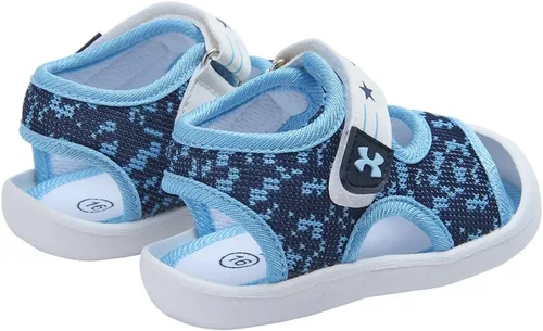 Vista 5 de Sandalias de verano para bebé, malla transpirable, suela de goma, antideslizantes, zapatos para exteriores para niños y niñas de 9 a 30 meses