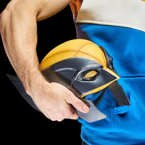 Vista 10 de Máscara de juego premium de Marvel Legends Series Wolverine, colección de accesorios de película para adultos