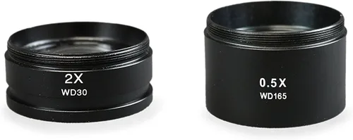 Vista 4 de VS-1FZ Microscopio estéreo de zoom trinocular simulfocal, ocular de campo ancho 10x emparejado, rango de zoom de 0.7X—4.5X, rango de aumento