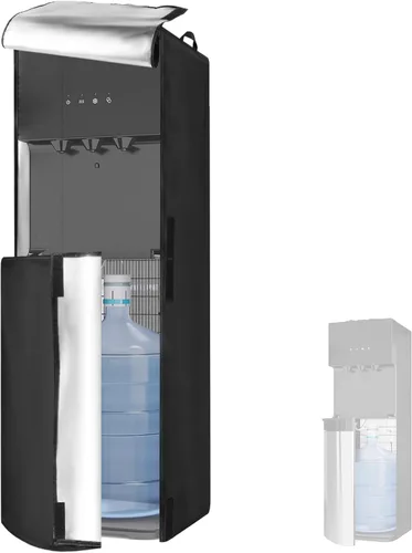 Vista 8 de Funda para dispensador de agua, cubierta para dispensador de agua caliente, fría y fría de 5 galones, 12 x 13 x 41 pulgadas (solo tapa)