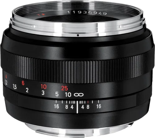 Vista 2 de ZEISS Classic Planar ZE T* 1.969 in f/1.4 Lente de cámara estándar para cámaras Canon EF-Mount SLR DSLR, color negro