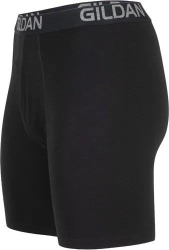 Vista 4 de Gildan - Calzoncillos tipo bóxer elásticos de algodón para hombre, paquete múltiple