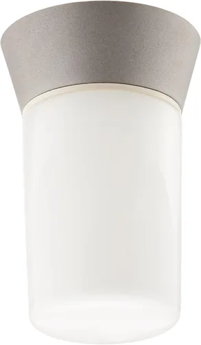 Vista 3 de Nuvo Lighting SF77/156 - Accesorio utilitario de aluminio fundido a presión duradero al aire libre cerca del techo, porche y patio, luz con cilindro