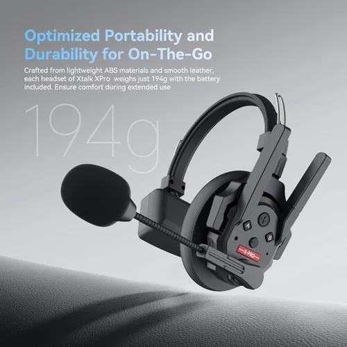 Vista 10 de SYNCO Xtalk XPro2 - Sistema de auriculares de intercomunicación inalámbrico