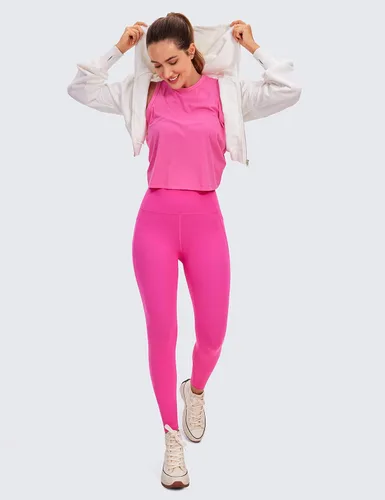 Vista 3 de CRZ YOGA Butterluxe - Leggings de entrenamiento para mujer de 25 pulgadas, cintura alta, pantalones de yoga con bolsillos, suaves como la mantequilla