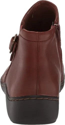 Vista 3 de Clarks Women's Cora Rouched Ankle Boot
