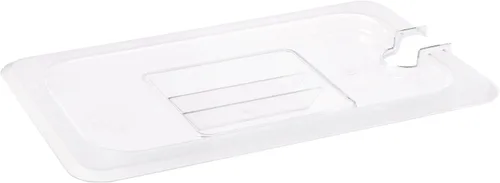 Vista 10 de Winco SP7200C Cubierta ranurada de 1/2 bandeja, transparente, mediana