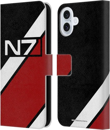 Vista 19 de Head Case Designs Funda de piel con licencia oficial de EA Bioware Mass Effect Cerberus Logo Graphics tipo cartera compatible con Apple iPhone 11