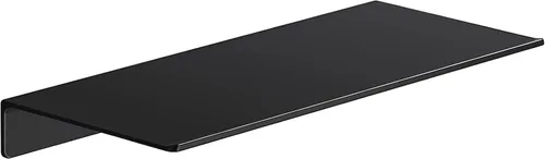 Vista 28 de Danpoo Pequeño estante flotante para almacenamiento en la pared, mini estante de exhibición para coleccionables, estante de pared de metal para Negro