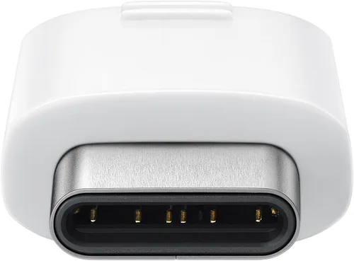 Vista 2 de Samsung Adaptador Micro USB a USB-C - Blanco - EE-GN930BWEGUS