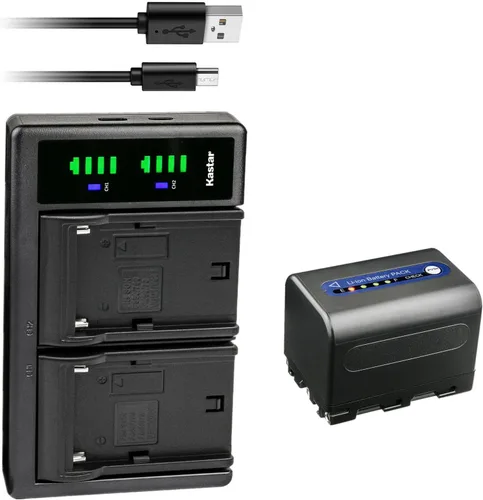 Vista 8 de Kastar NP-QM71D LTD2 Cargador de batería USB compatible con Sony CCD-TRV355 CCD-TRV360 CCD-TRV380 CCD-TRV430 CCD-TRV460 CCD-TRV480 CCD-TRV530