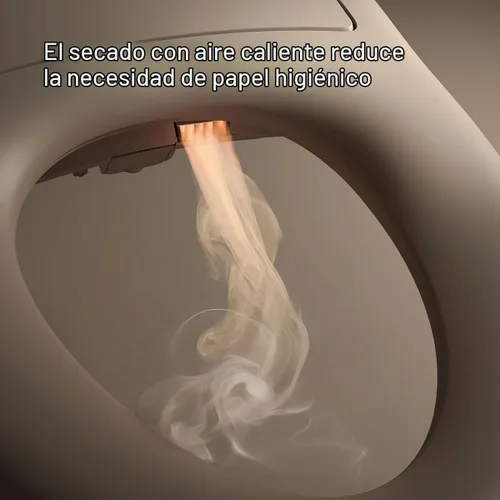 Vista 11 de Kohler Leap - Inodoro inteligente alargado de una pieza con bidé integrado, doble descarga y cierre silencioso