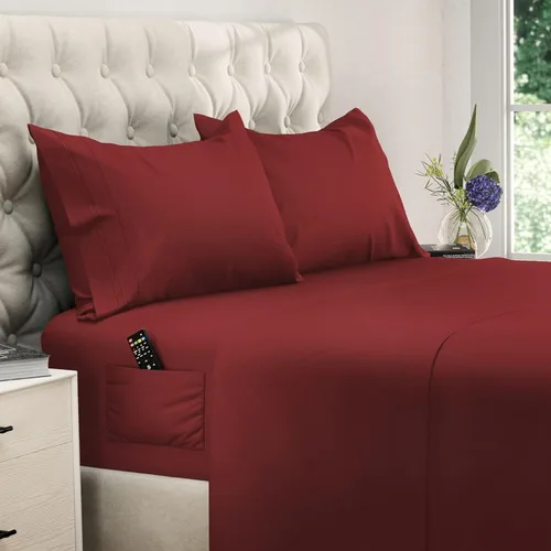 Vista 17 de DREAMCARE - Juego de sábanas de tamaño individual XL, 3 piezas, refrescantes, extralargas, suaves y duraderas de 100% poliéster de microfibra