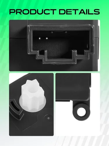 Vista 7 de Accionador de puerta de aire HVAC y palancas de puerta de mezcla de calefactor para Dodge Nitro 2007-2011 Jeep Liberty 2008-2012