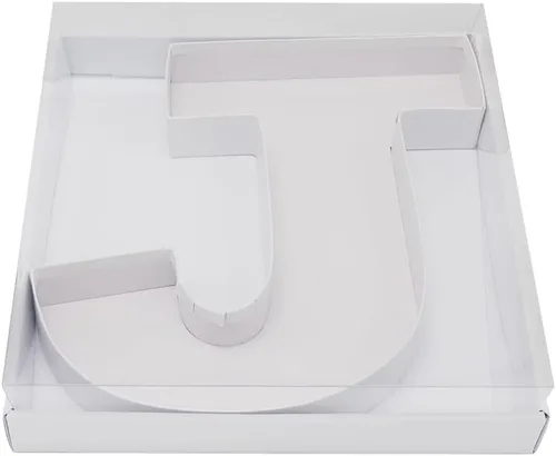 Vista 7 de WENPACK 2025 - Caja de regalo de cartón con forma de tapa transparente (negro, tapa graduada)