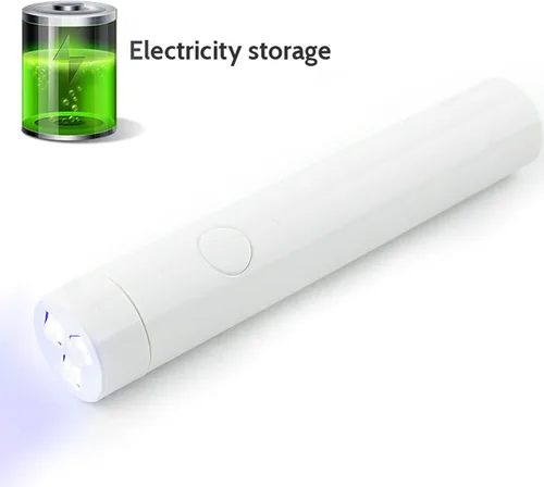 Vista 3 de Sonew Mini lámpara LED de uñas para uñas de gel, 3 linternas LED, máquina de secado de uñas de portabilidad, secadora de uñas de luz de gel