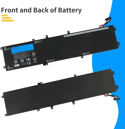 Vista 6 de Batería para portátil 84Wh 4GVGH para Dell XPS 15 9550, 11.4V