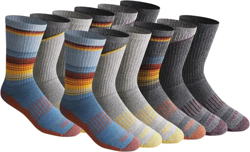 Vista 9 de Dickies Men's Dri-tech Original Moisture Control Crew Socks, Available in M-xxl (6, 12, 18 Pairs)