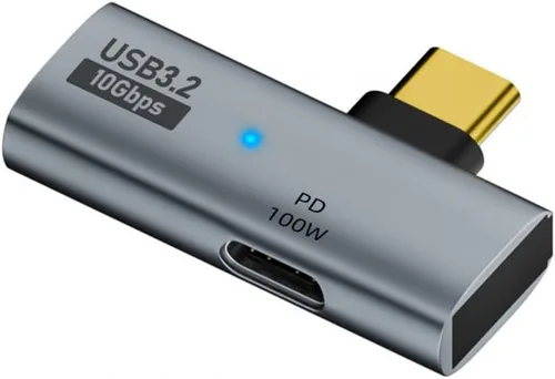 Vista 13 de CY Adaptador 10Gbps USB-C Tipo-C a USB 3.0 hembra OTG y DC 5V convertidor de potencia para tableta teléfono