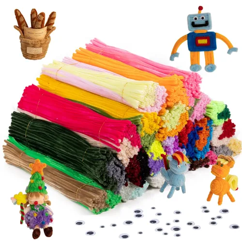 Vista 11 de Caydo 2600 limpiadores de tuberías a granel, 40 colores surtidos