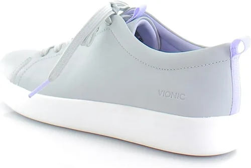 Vista 5 de Vionic Tenis Aura Paisley con cordones para mujer, tenis casuales para mujer, que incluyen comodidad de tres zonas con plantilla ortopédica, soporte