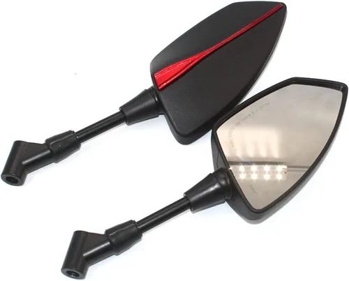 Vista 4 de Powersports - Espejos retrovisores para Yamaha &ha MT-07 MT 07 Mt07 FZ07 2014-2022 2020 2019 2020 2021 MT07 - Retrovisores universales de 0.315 in