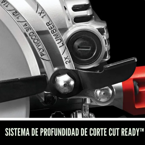 Vista 5 de Skilsaw SPT77WML-01 Sierra circular ligera de accionamiento helicoidal de 15 A, 7-1/4 pulgadas 11.5 Lb Magnesium Worm-Drive, Dual-Field 15a Motor