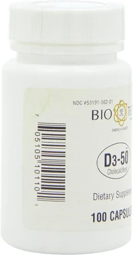 Vista 3 de Bio-Tech Pharmacal - D3-50 - 100