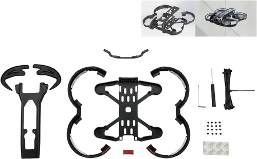 Vista 10 de Generic AVATA 2 Drone Propeller Guard Protector de 360 grados, para DJI AVATA2 Funda protectora de parachoques, antigolpes y antiarañazos